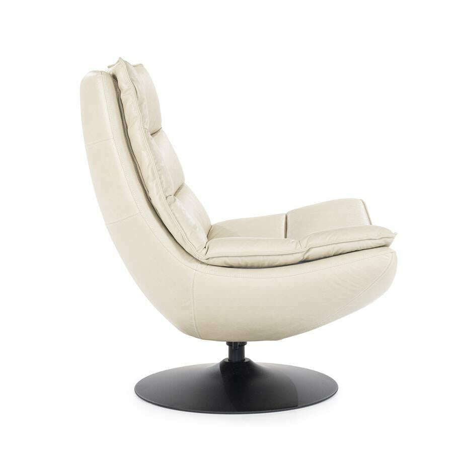 Eleonora Sven fauteuil beige boho leder