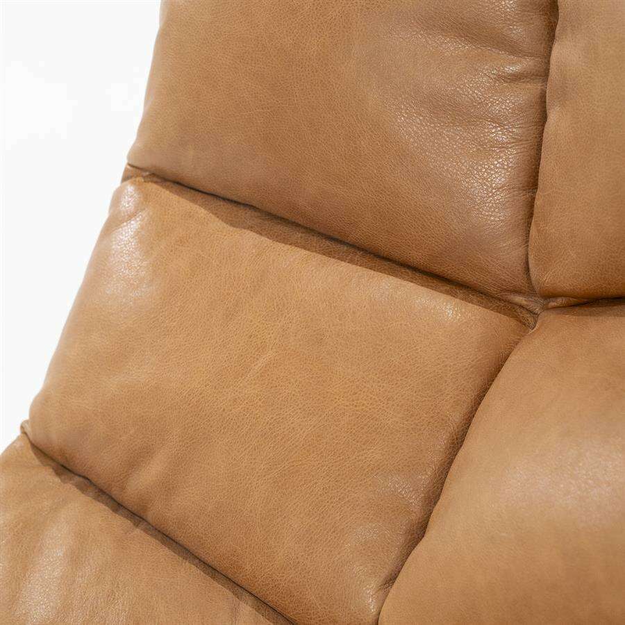 Eleonora Sven fauteuil cognac boho leder