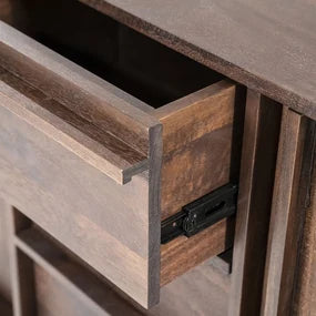 Dressoir Jimmy donker mango Hout  180x40x80cm