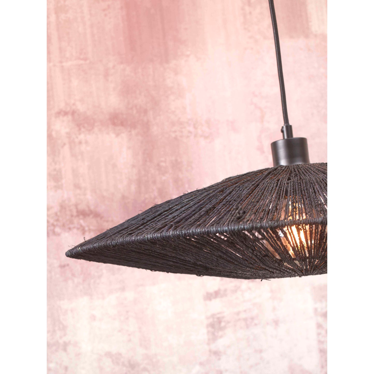 GOOD&MOJO hanglamp iguazu 55 cm L zwart