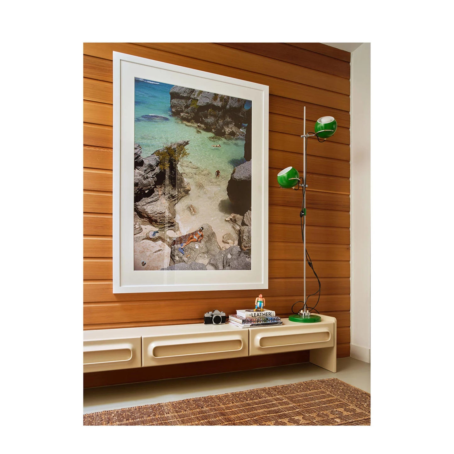 Tv meubel dressoir Space creme 200x30.5x39 cm