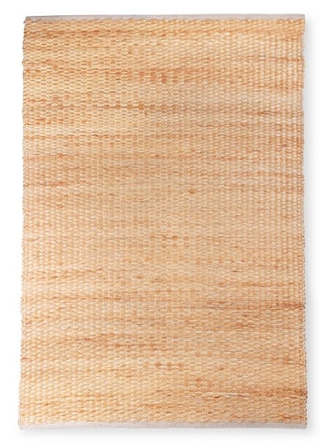 Vloerkleed 120 x 180 cm jute naturel