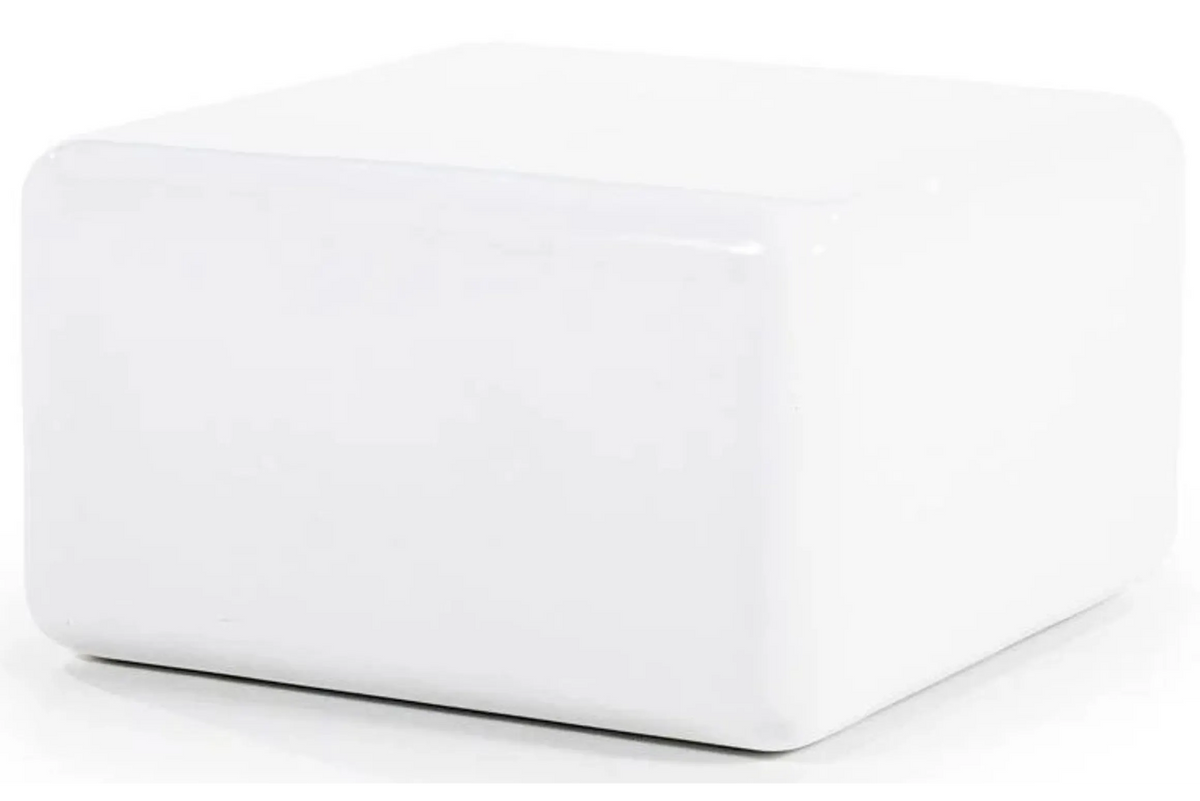 Salontafel Iro 60 x 60 x 35 cm wit