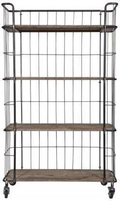 Trolley kast Giro Large, kleur grijs 158X41X94 CM