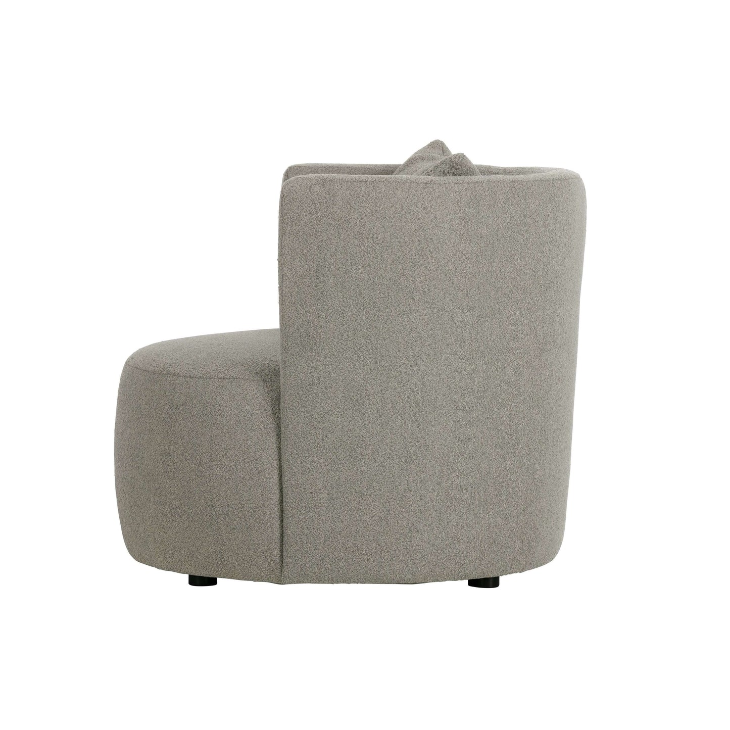 vtwonen Explore fauteuil boucle grijs