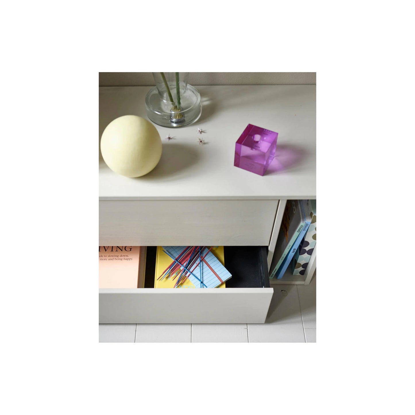 Tv-meubel Settle Down Grenen Dust 200x45x44 cm