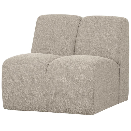 Modulebank 1-zits Mojo beige melange 97x84x74 cm