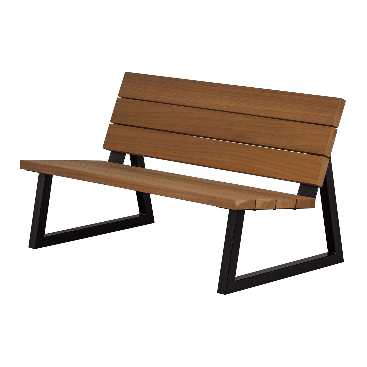 WOOOD Banco outdoor bank naturel/zwart