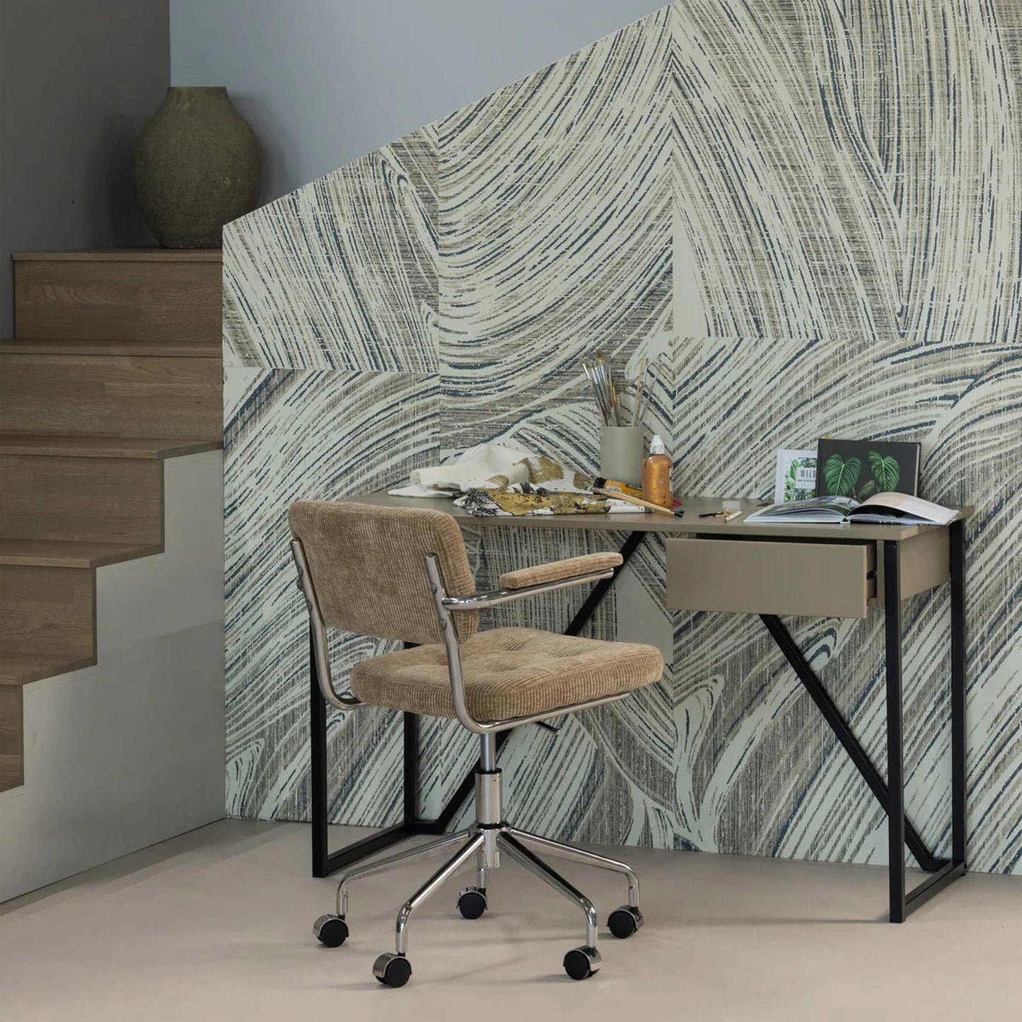Bureau New Julius Mud 126 x 53 x 75 cm mud