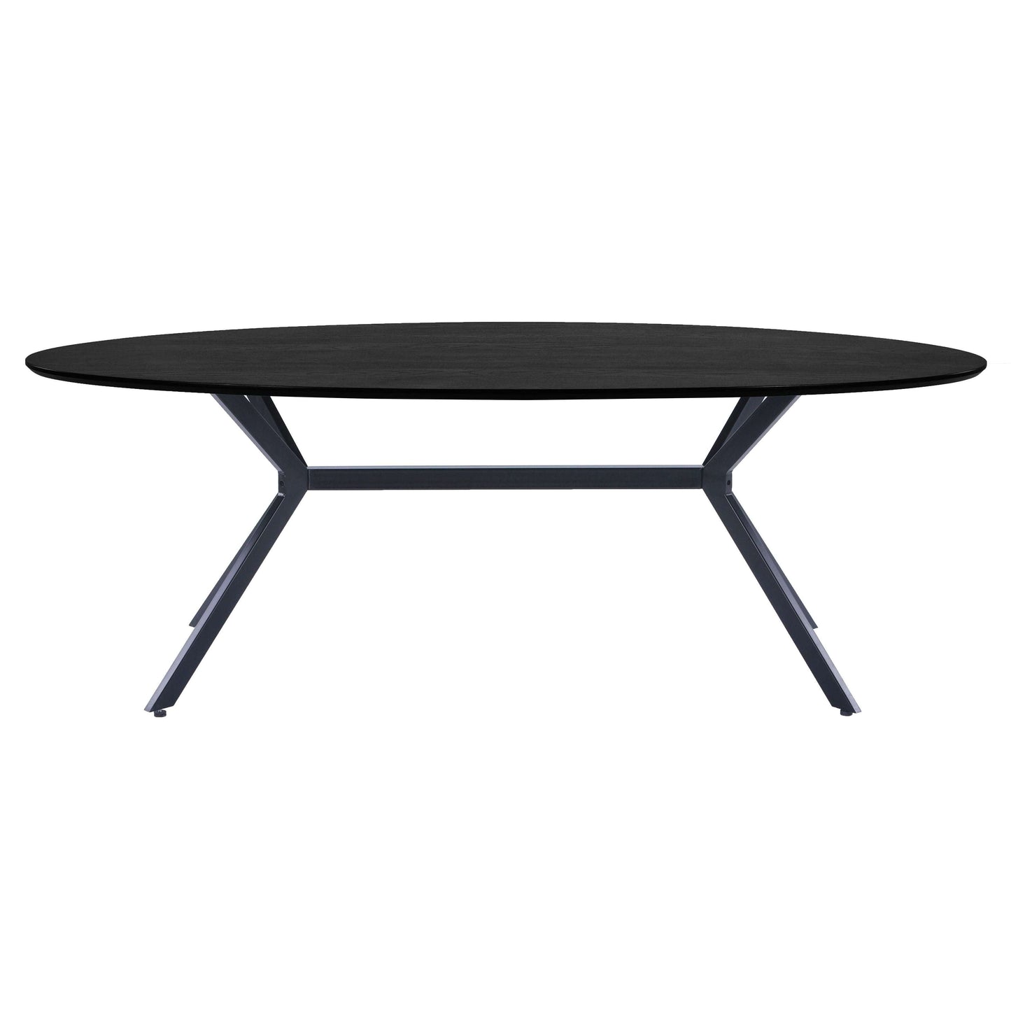 WOOOD Exclusive Bruno eettafel ovaal zwart