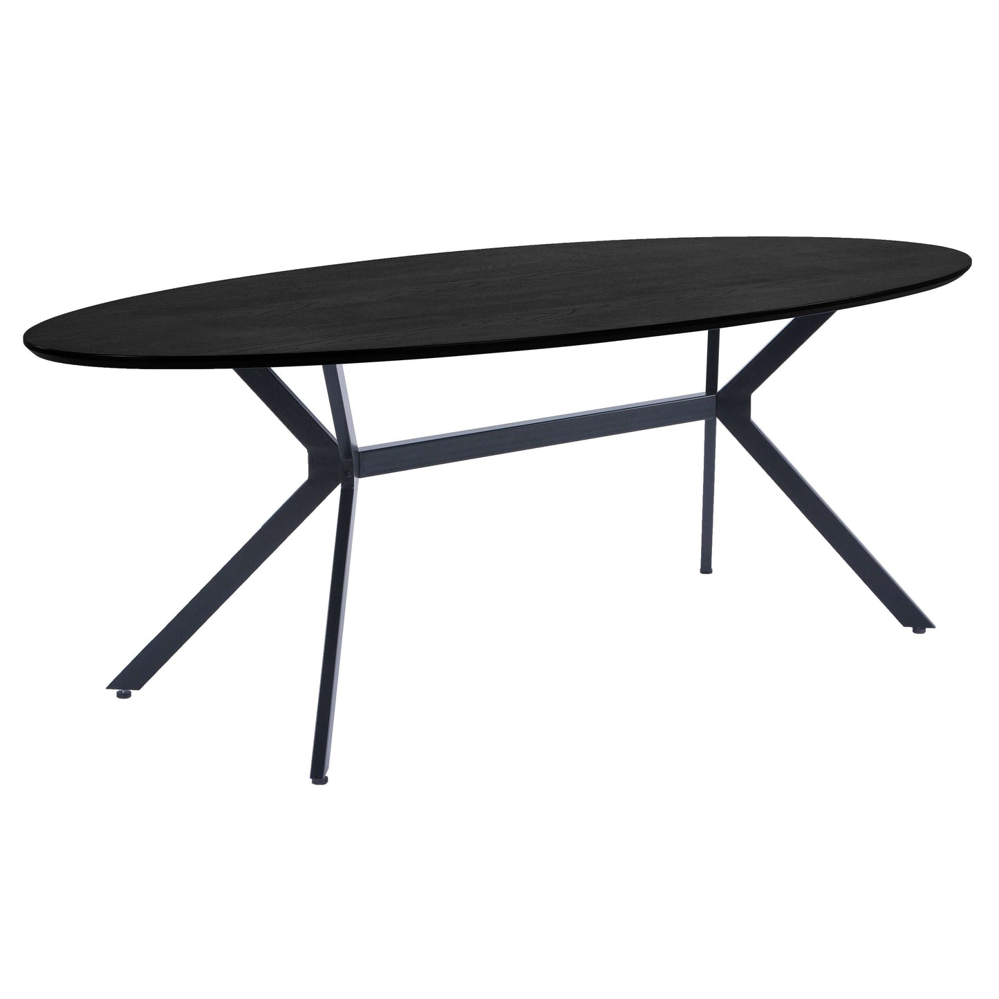 WOOOD Exclusive Bruno eettafel ovaal zwart