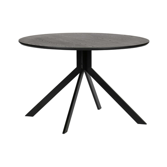 WOOOD Exclusive Bruno eettafel rond zwart