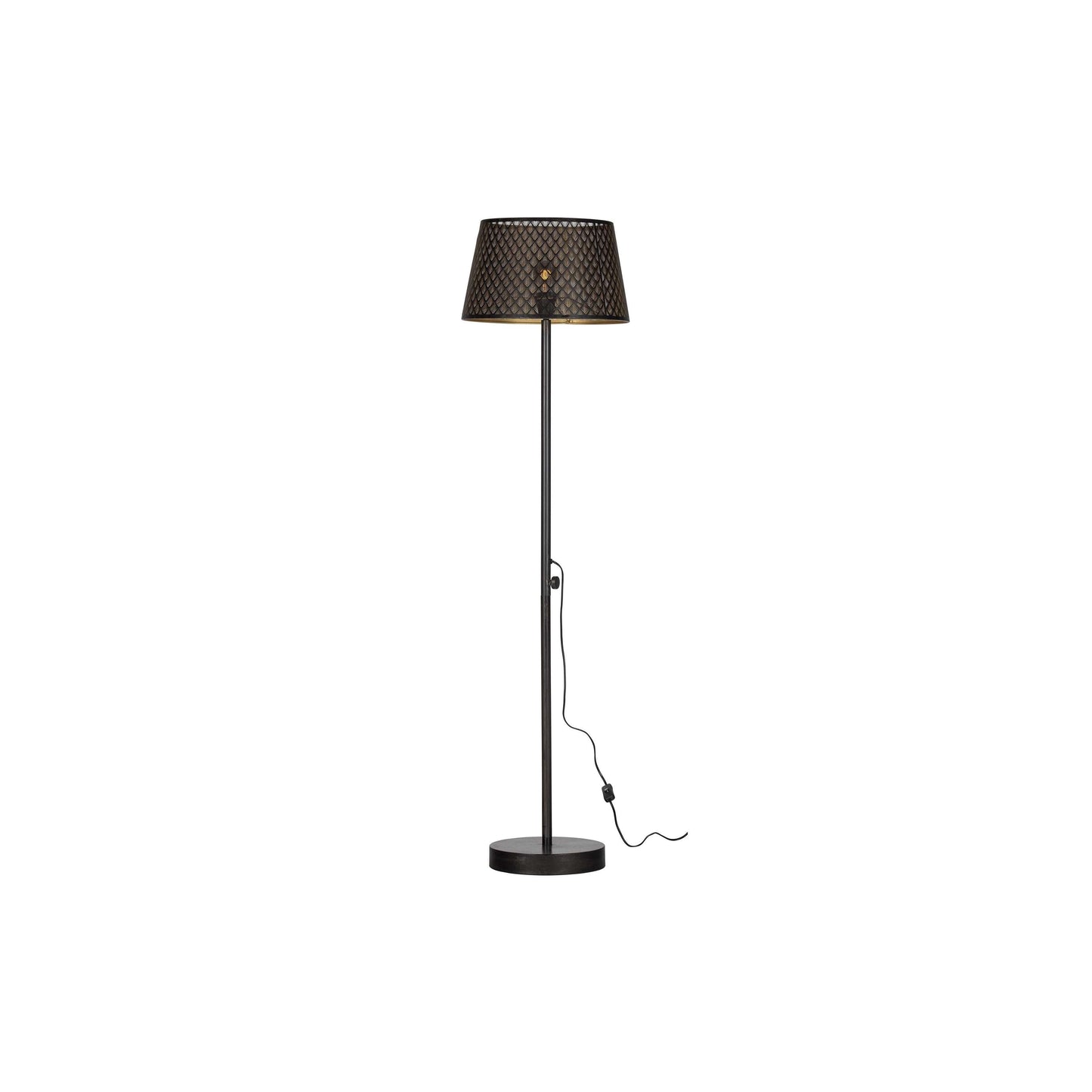 WOOOD Exclusive Kars vloerlamp zwart/brons