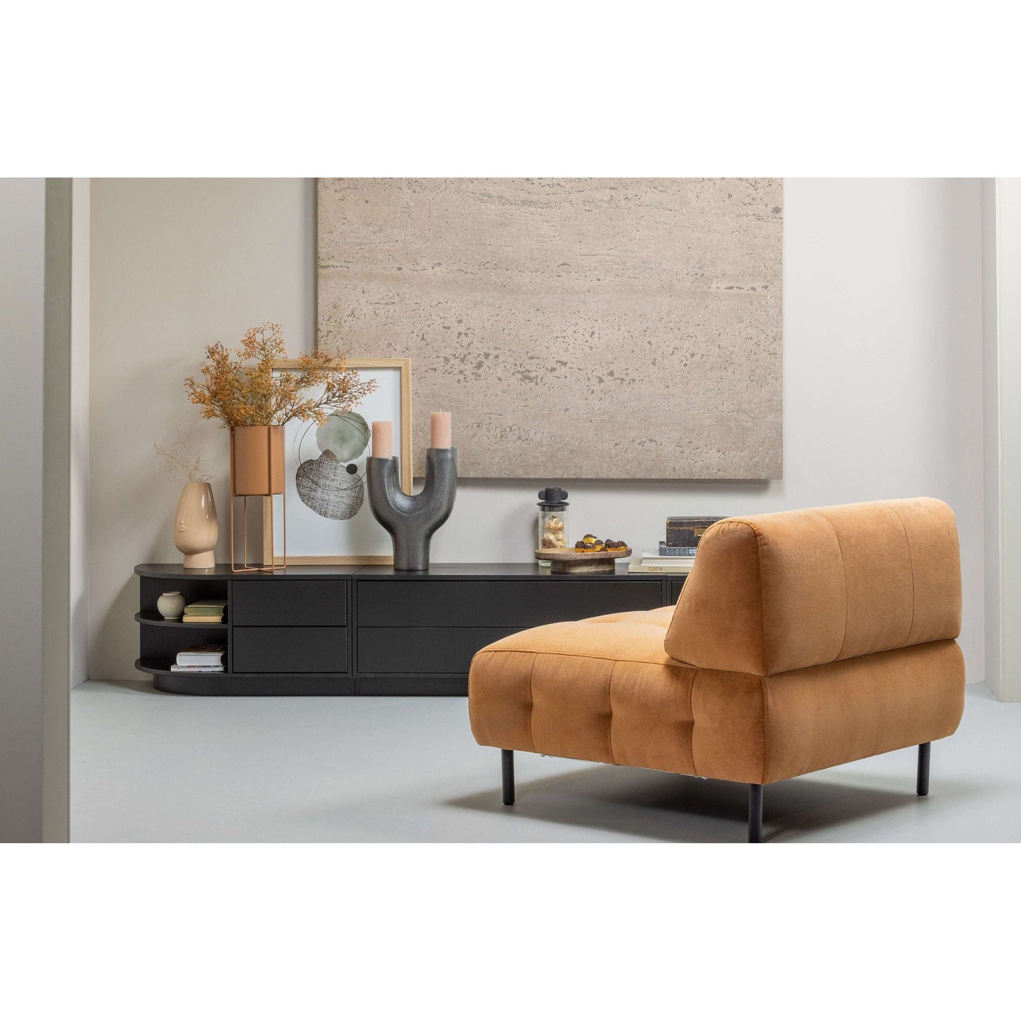 WOOOD Exclusive Lloyd fauteuil  oranje