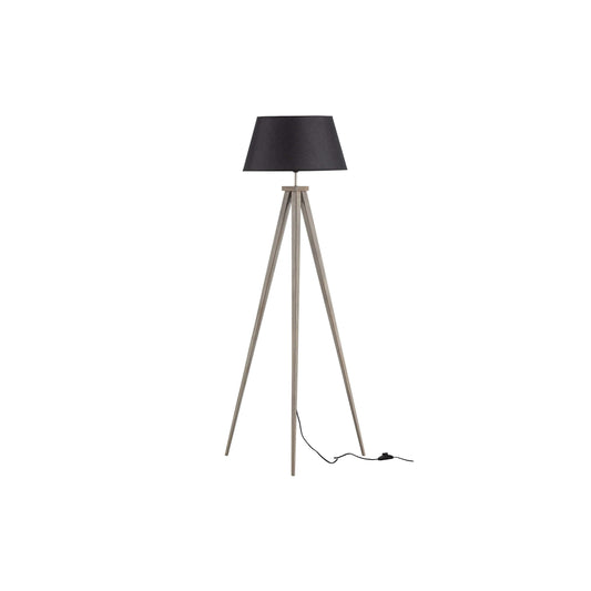 WOOOD Exclusive Omar vloerlamp  zwart