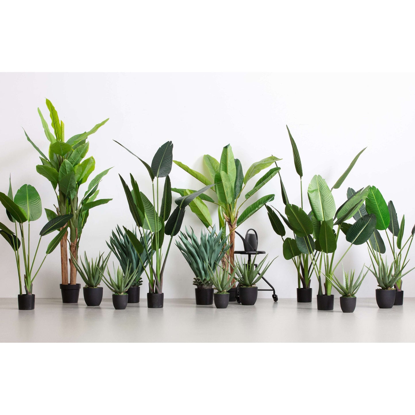 WOOOD Strelitzia kunstplant groen