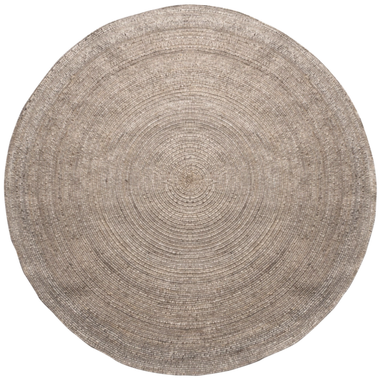 Vloerkleed Utopia wol/katoen 200 cm rond