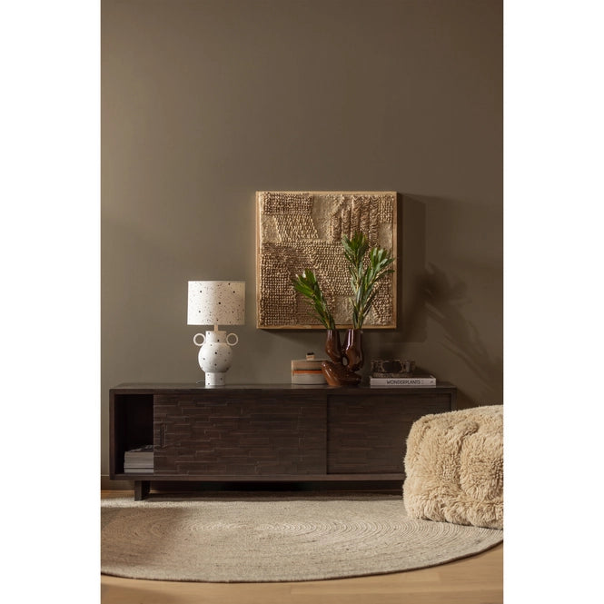 Vloerkleed Utopia wol/katoen 200 cm rond