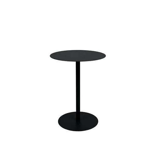 Zuiver Snow bistro tafel Ø57 cm zwart