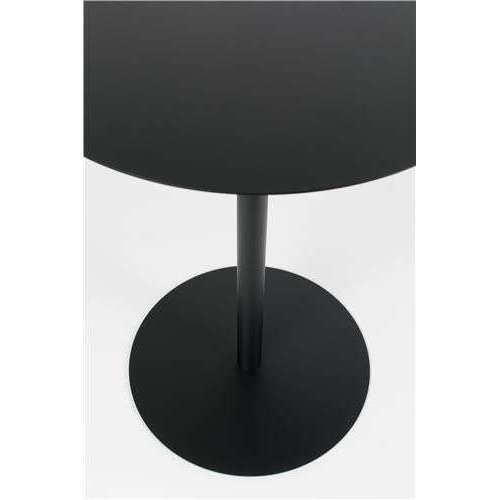 Zuiver Snow bistro tafel Ø57 cm zwart