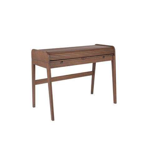 Zuiver bureau tafel barbier walnoot 110 x 61 - 77 x 85 cm