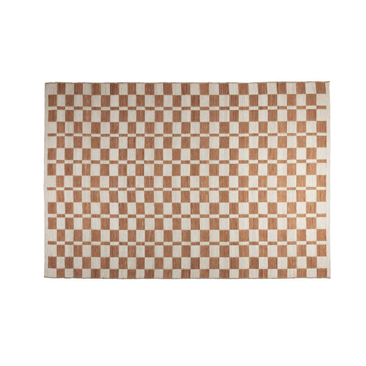 Zuiver Checker vloerkleed beige