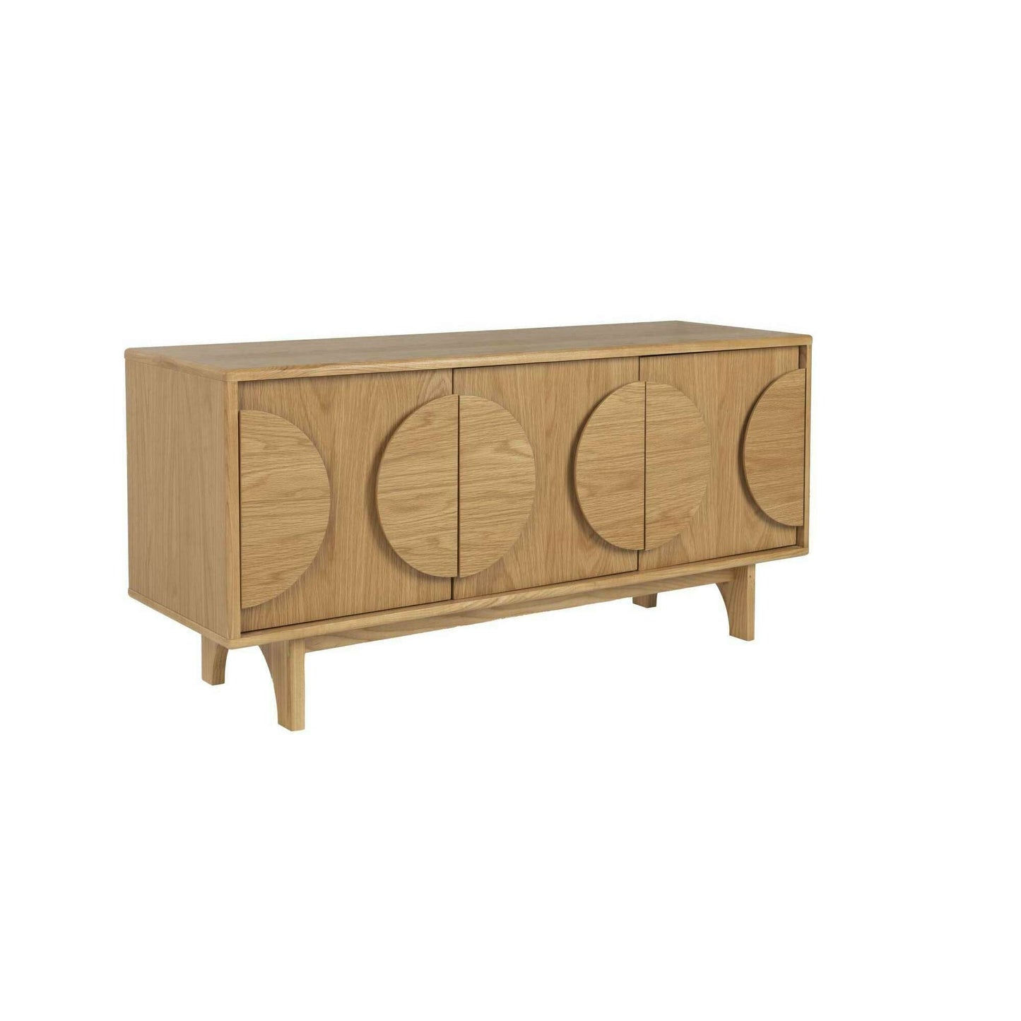 Zuiver Groove 3-deurs dressoir natural oak