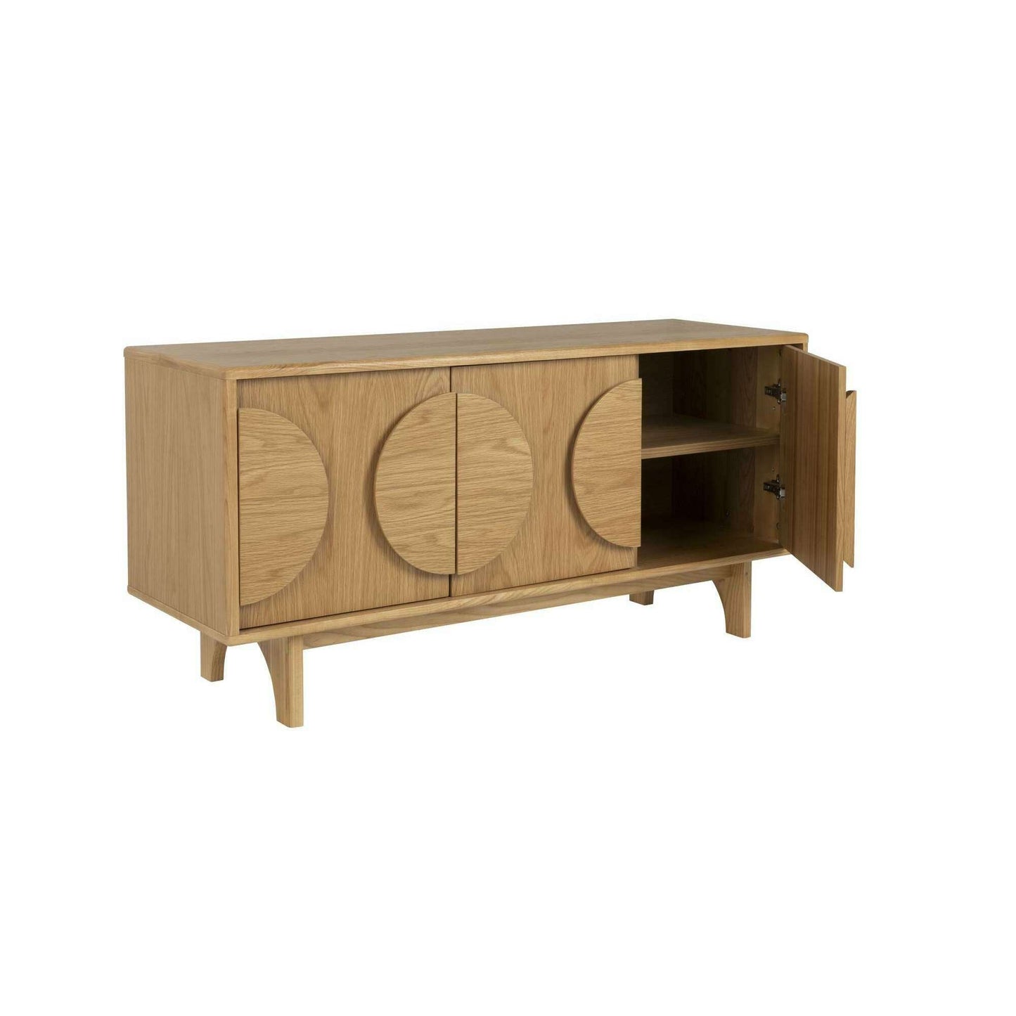 Zuiver Groove 3-deurs dressoir natural oak