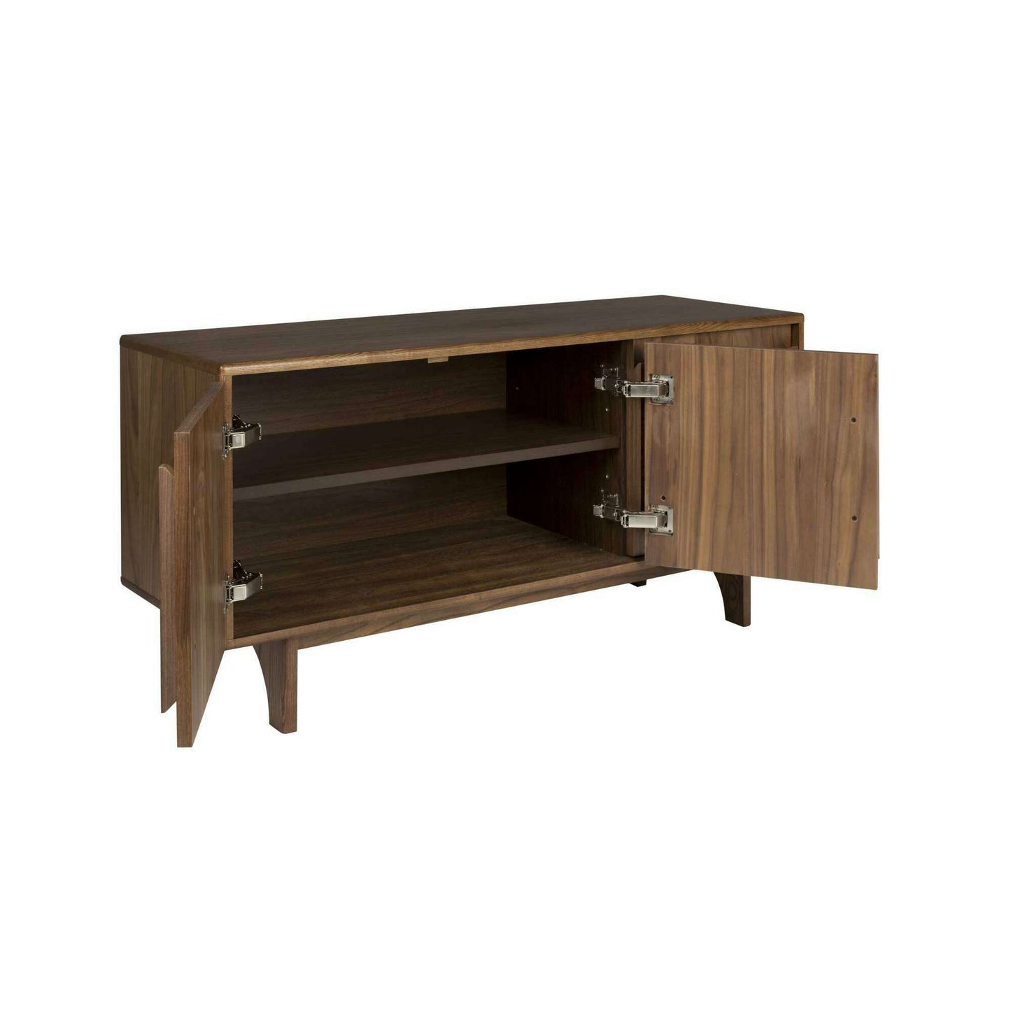 Zuiver Groove 3-deurs dressoir walnut