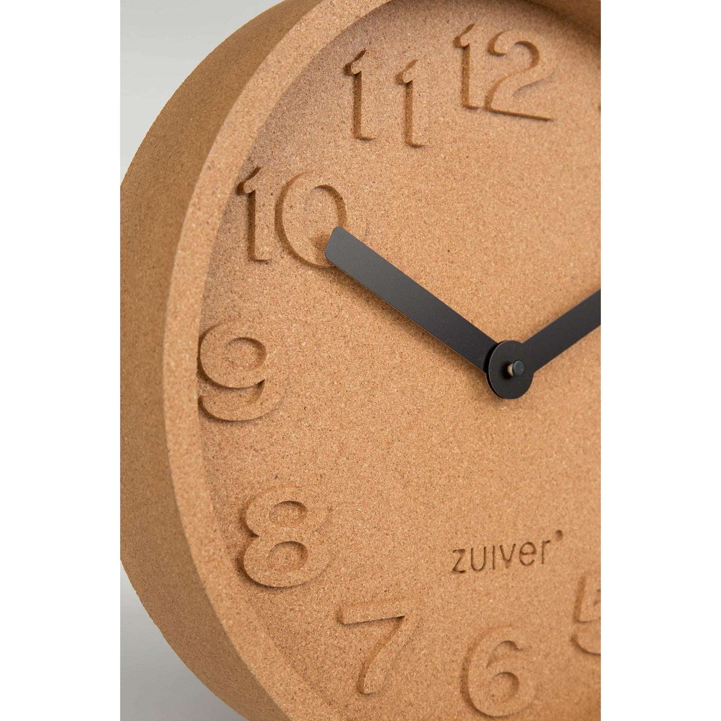 Zuiver klok cork time Ø31 x 5,5 cm