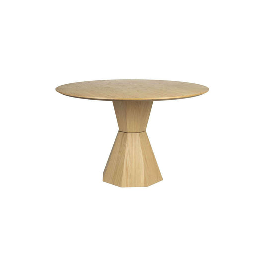 Zuiver Lotus eettafel rond naturel