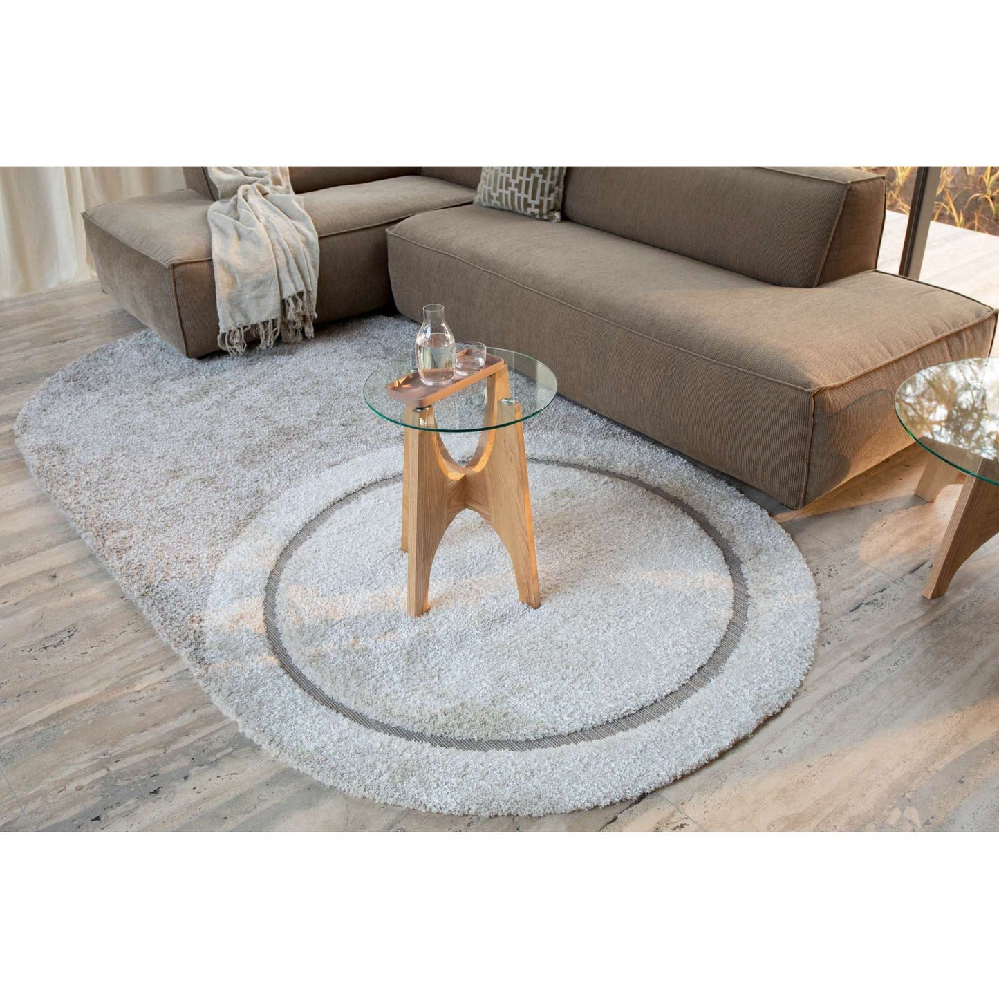 Zuiver Spark vloerkleed beige