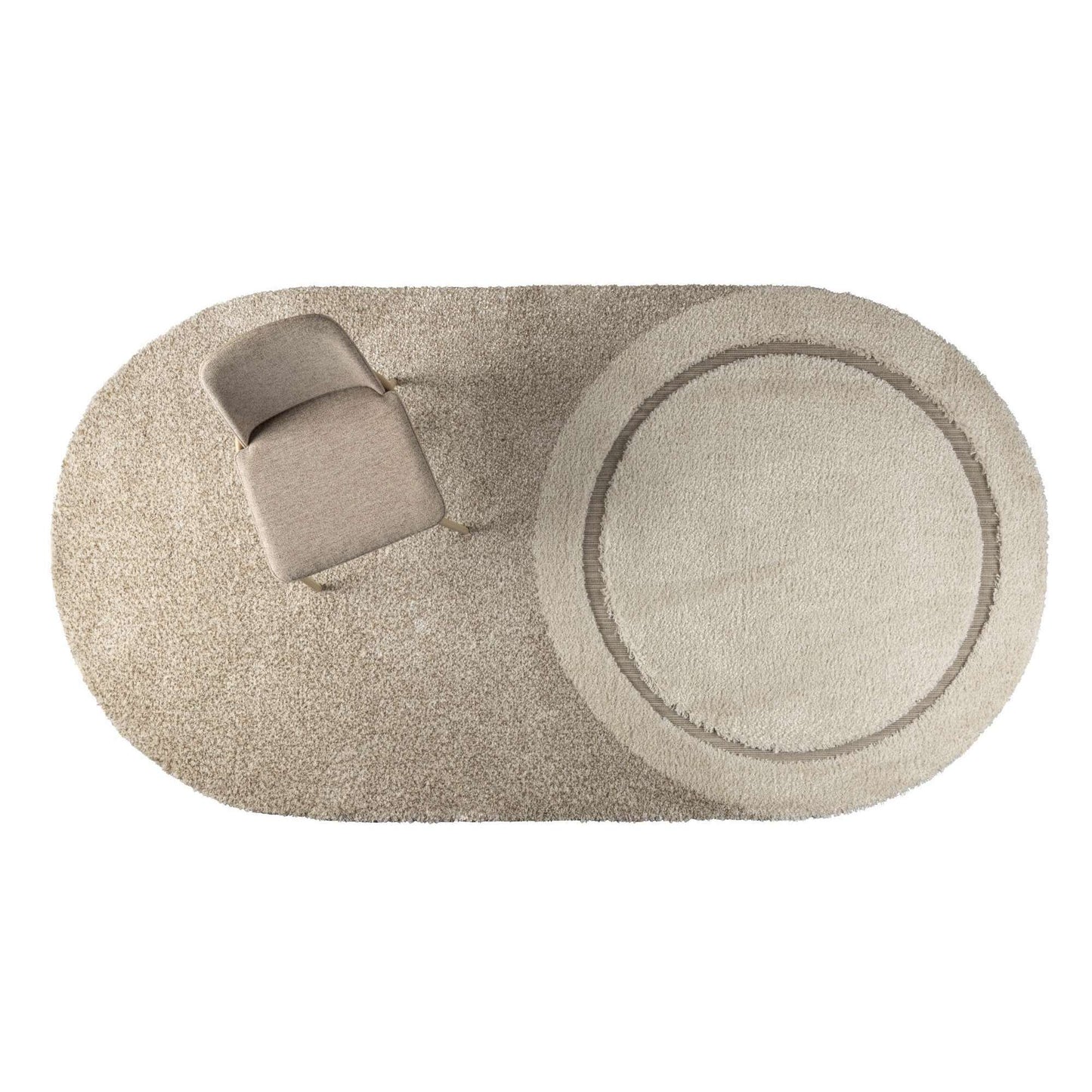 Zuiver Spark vloerkleed beige