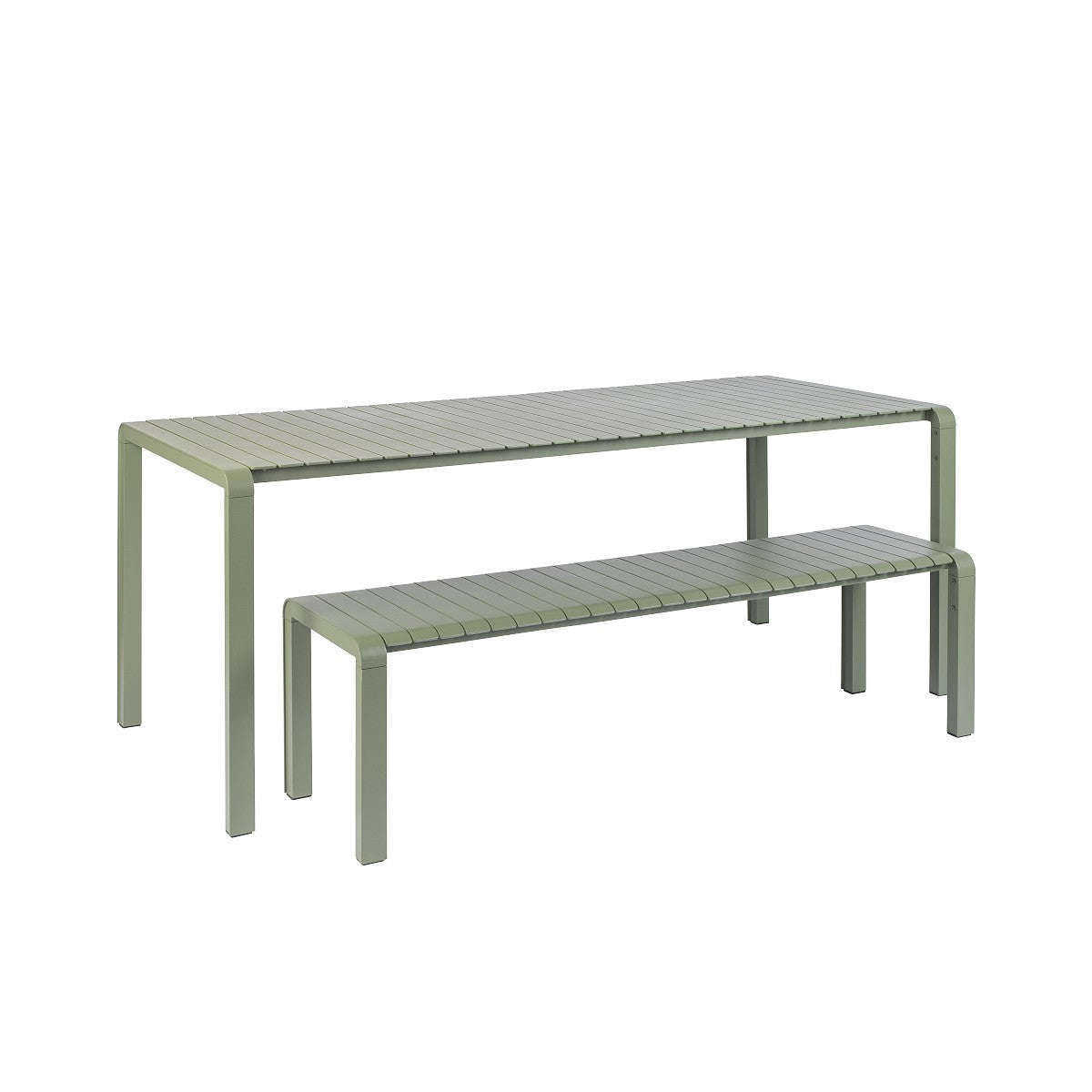 Zuiver tuintafel vondel groen 214 x 96,7 x 75 cm