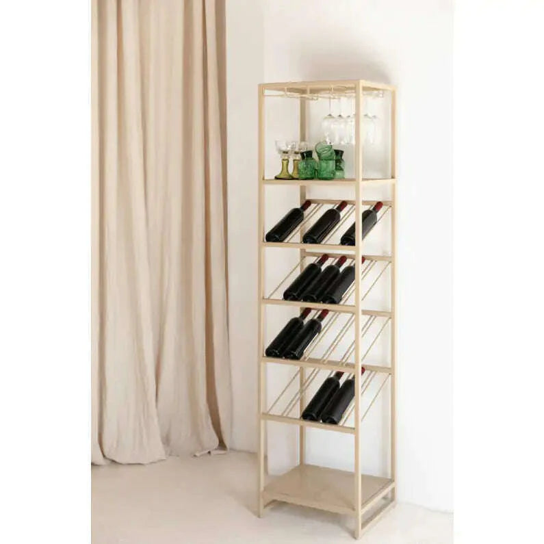 Zuiver wijnrek cantor S beige